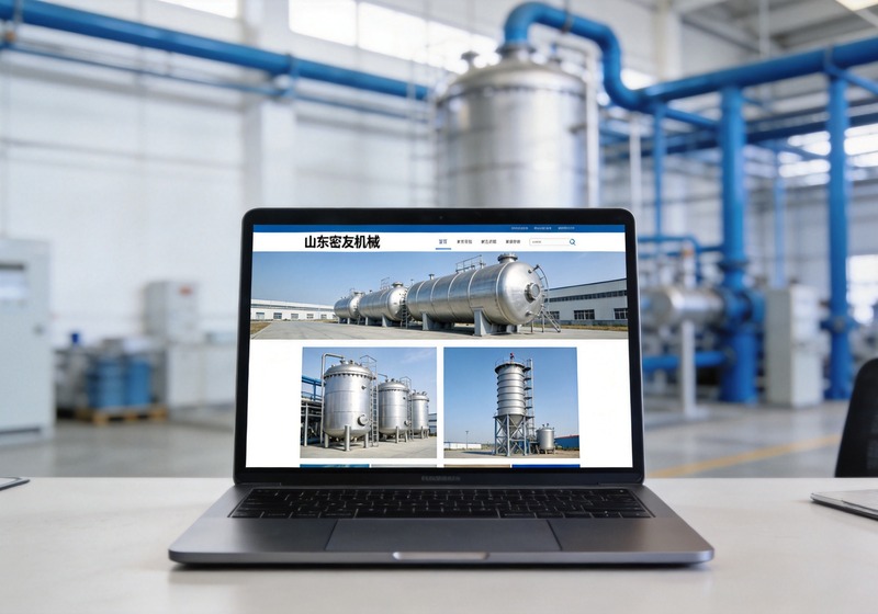 山东密友机械网站效果图